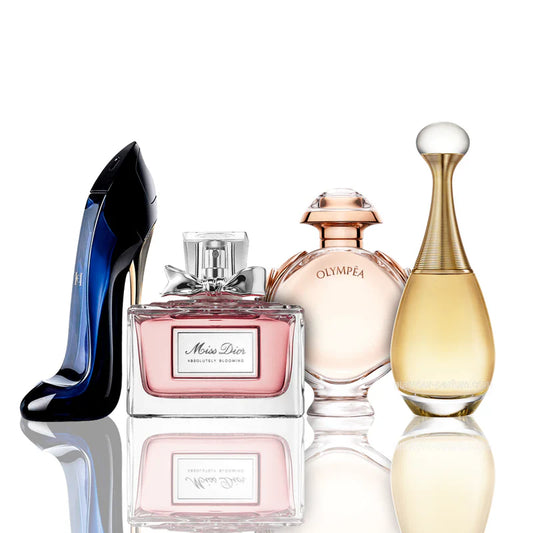 Combo 4 Perfumes - Miss Dior + J'adore + Good Girl + Olymoéa 100ML