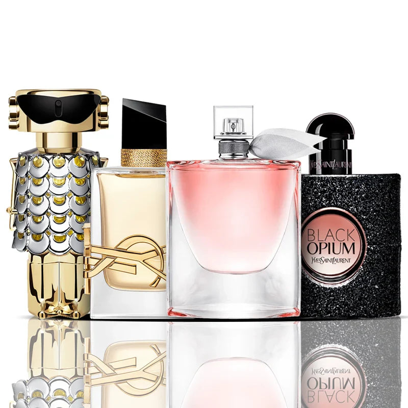 Combo 4 Perfumes - Libre + La Vie Est Belle + Black Opium + Fame 100ML